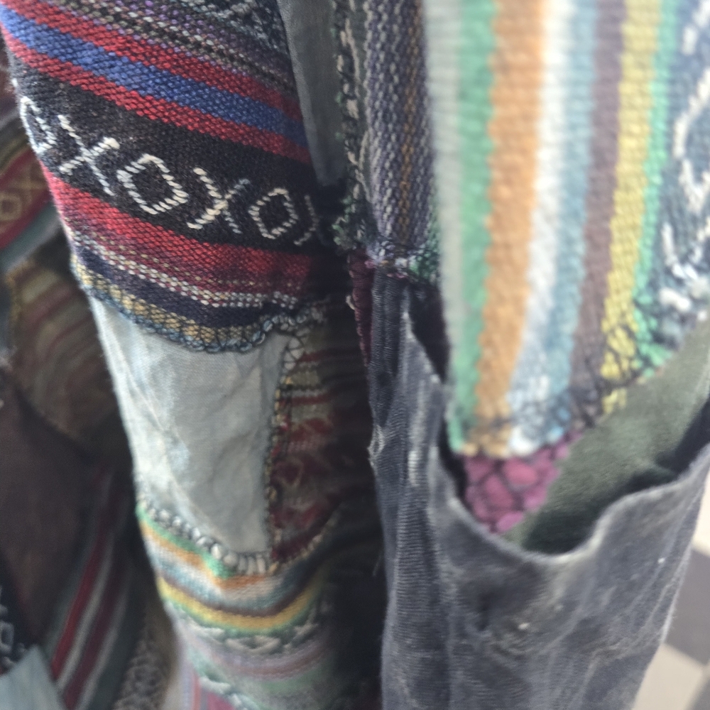 Kathmandu Patchwork Multicolor Pants Nwot - image 4